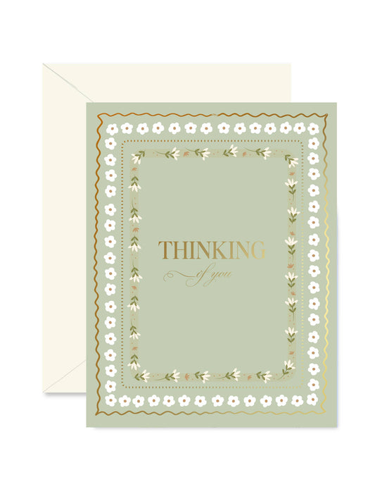 Ginger P. Designs Thinking of You Album Greeting Card | Sympathy