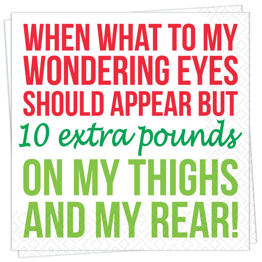 10 Extra Lbs Paper Cocktail Napkin