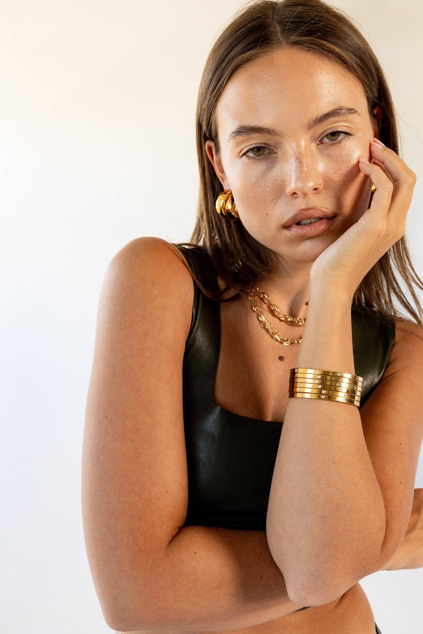 Elsie Gold Stackable Bracelet