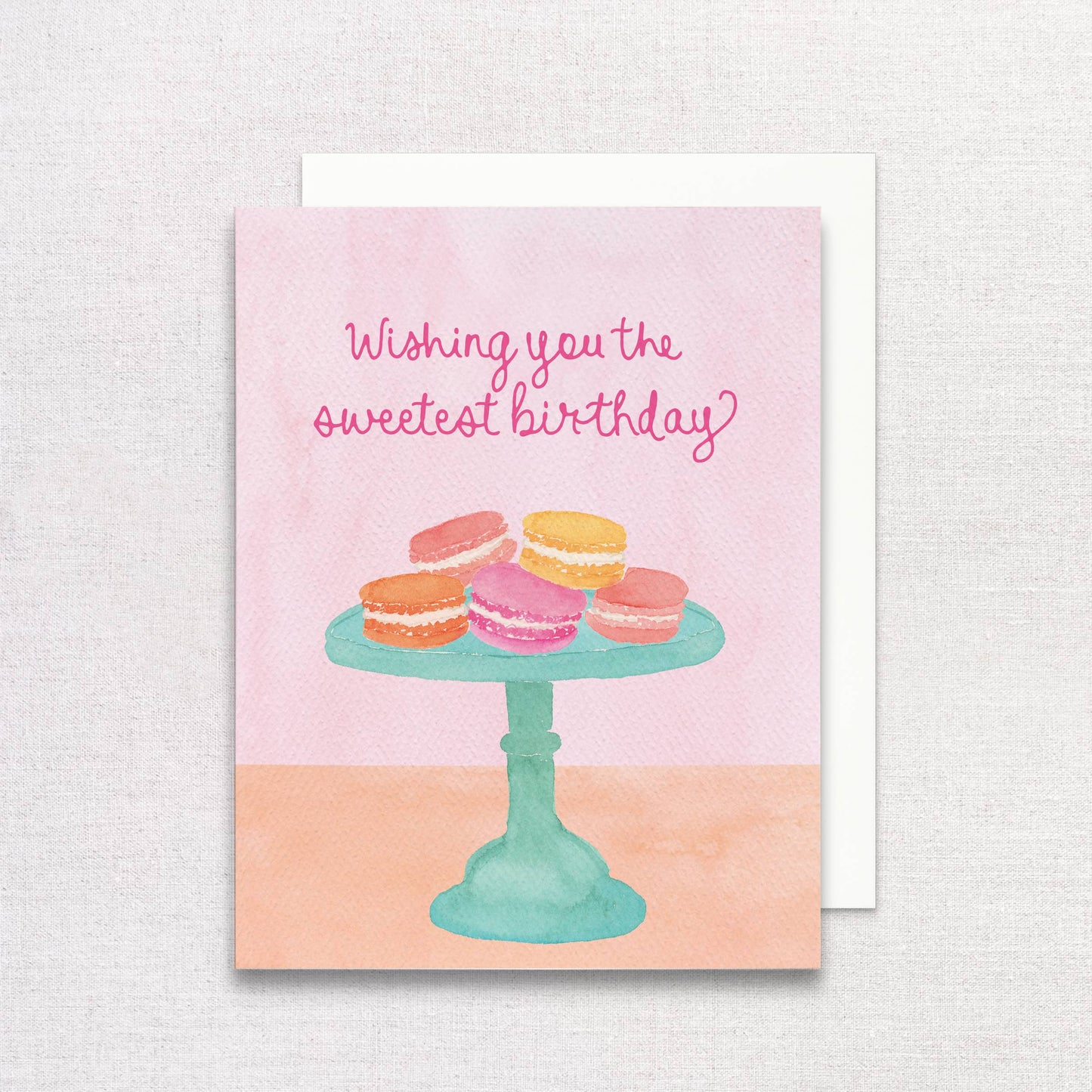 Gert & Co Macaron Sweetest Greeting Card | Birthday