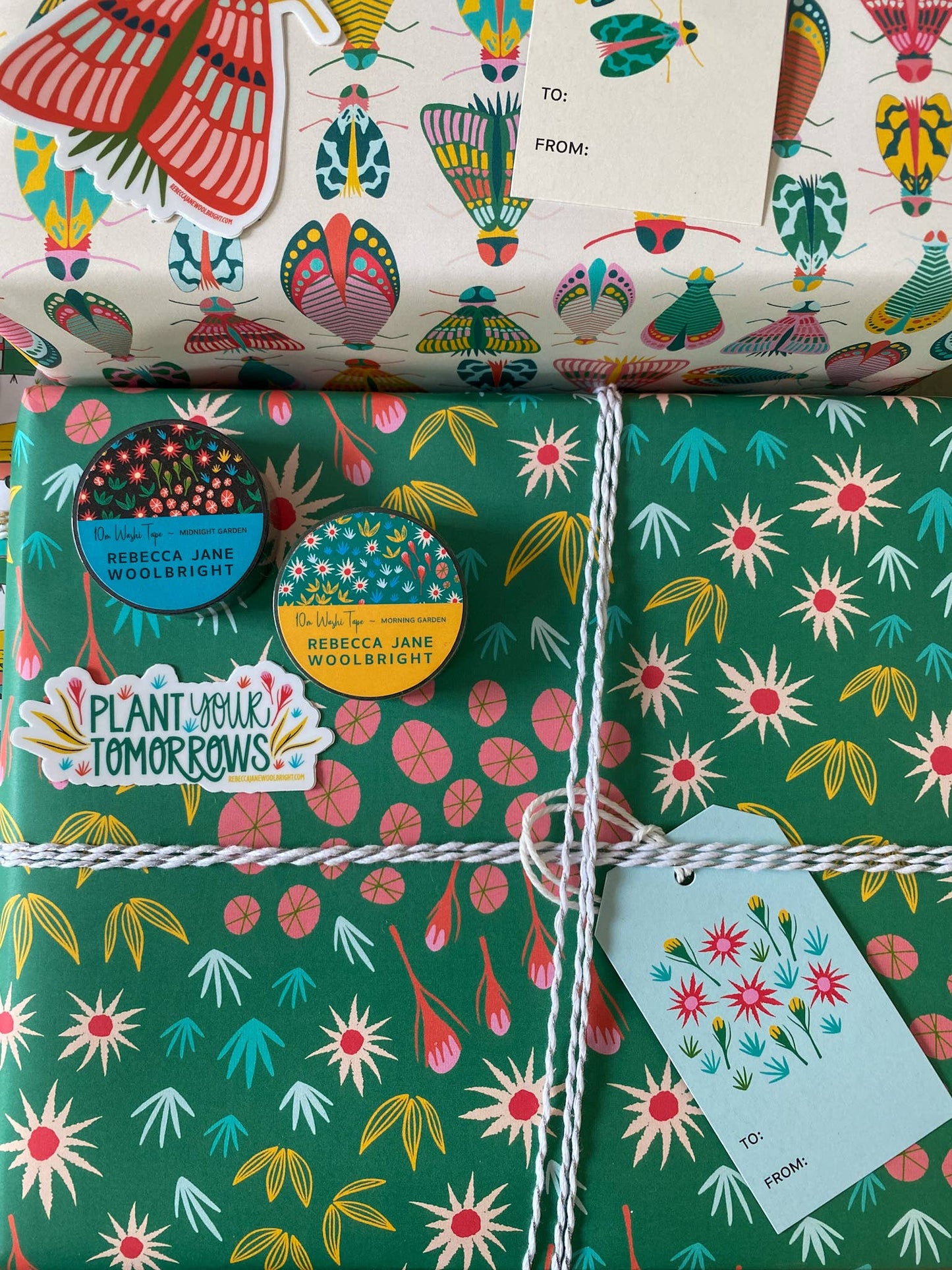 Morning Garden Wrapping Paper