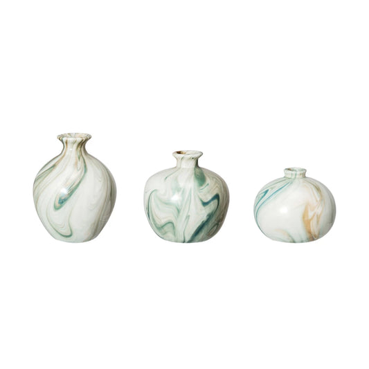 Round Stoneware Vase