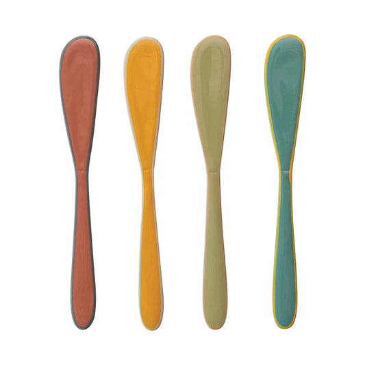 Enameled Stainless Steel Canape Knife