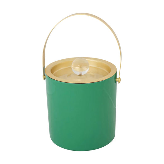 Enameled Stainless Steel Ice Bucket with Lid