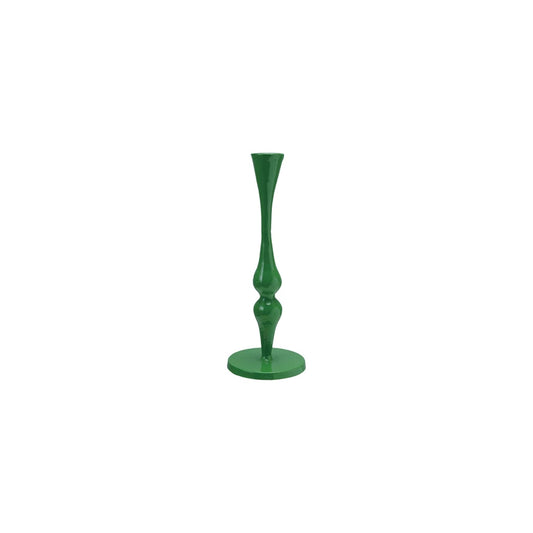 Green Cast Iron Taper Holder