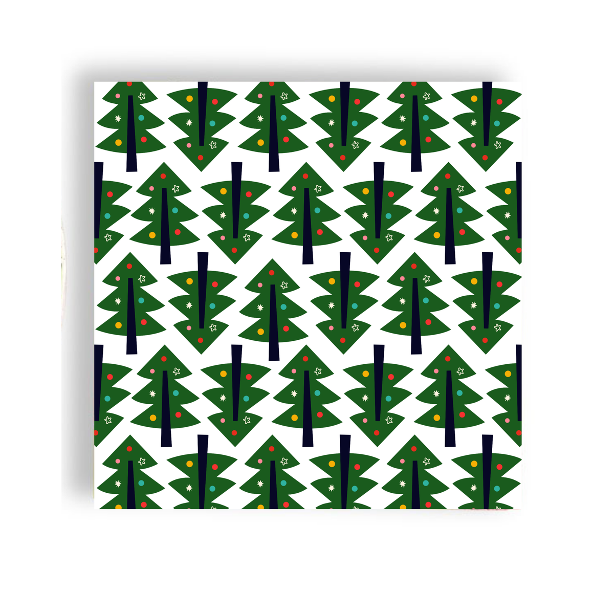 Paper Holiday Luncheon Napkin | Holly Jolly Tree