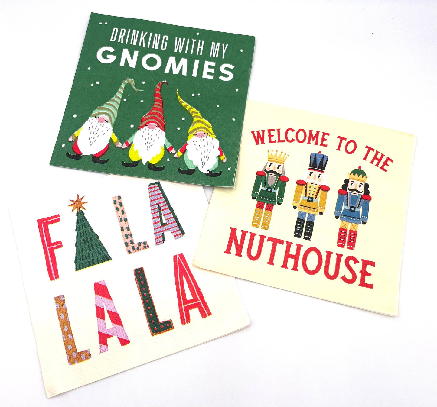 Welcome To The Nuthouse Paper Cocktail Napkins