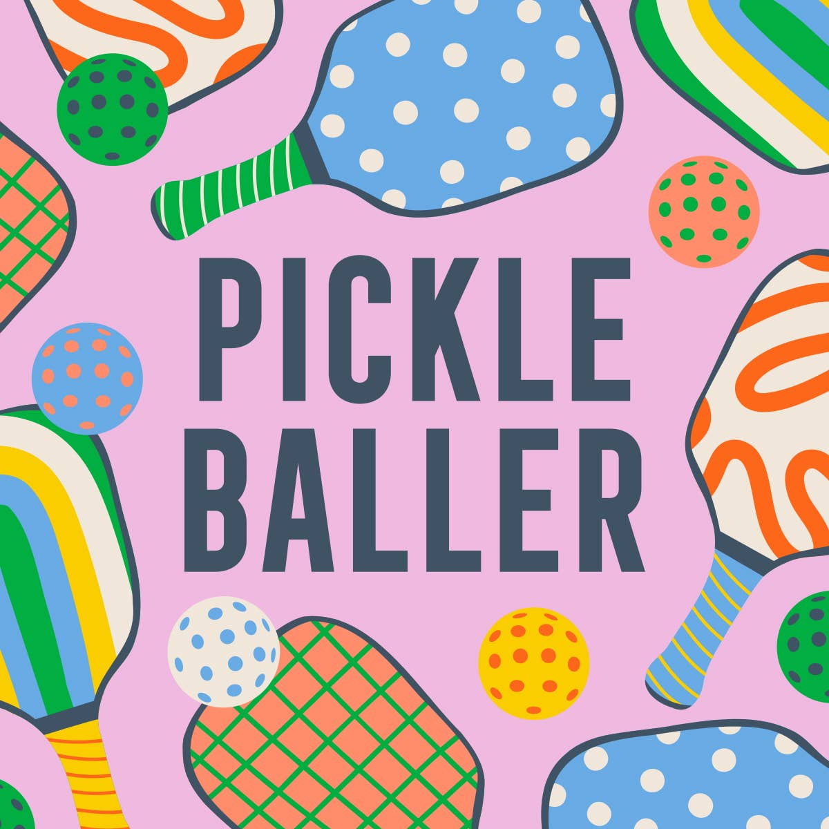 Pickelballer Cocktail Napkins