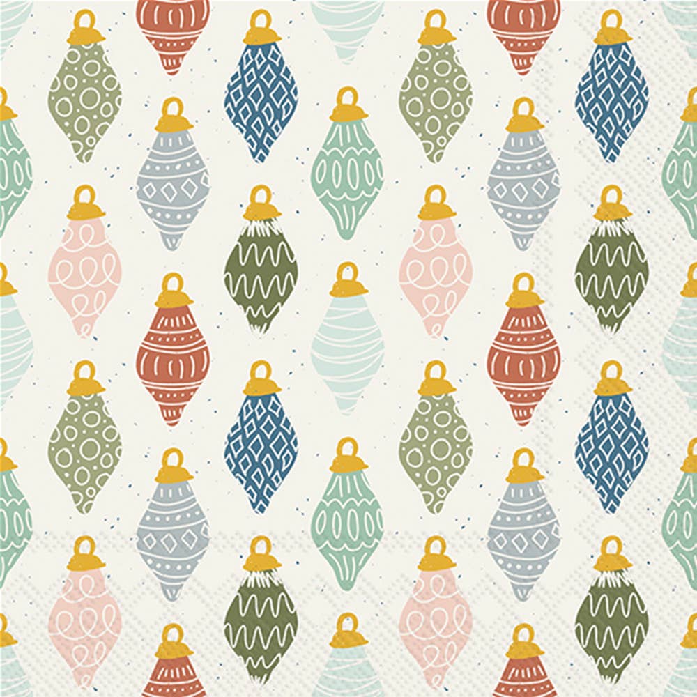 Boho Ornament Paper Cocktail Napkin