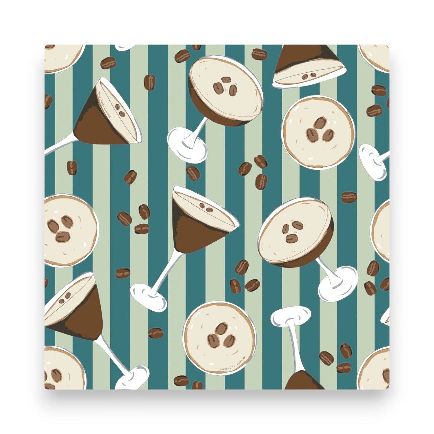Peace Love Mahjong | French Blue Cherries