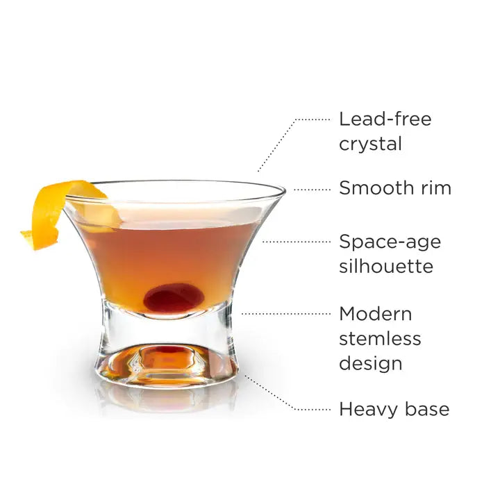 Raye™ Manhattan Glasses Set of 2