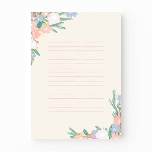 Olive and Lu Paper Daily Floral Notepad