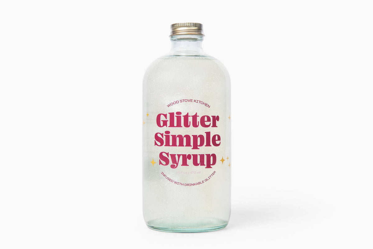 Glitter Simple Syrup | 16 fl oz