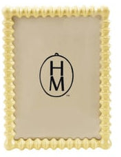 Spindle Photo Frame, Yellow