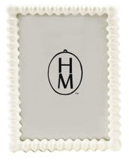 Spindle Photo Frame, Off White