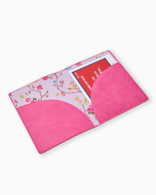 Oh My Mahjong Card Folio | Hot Pink