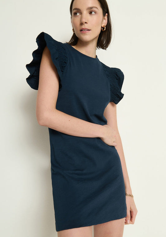 Ellis Mini Dress in Navy