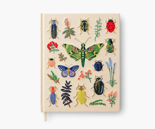 Rifle Paper Co. Curio Embroidered Fabric Sketchbook