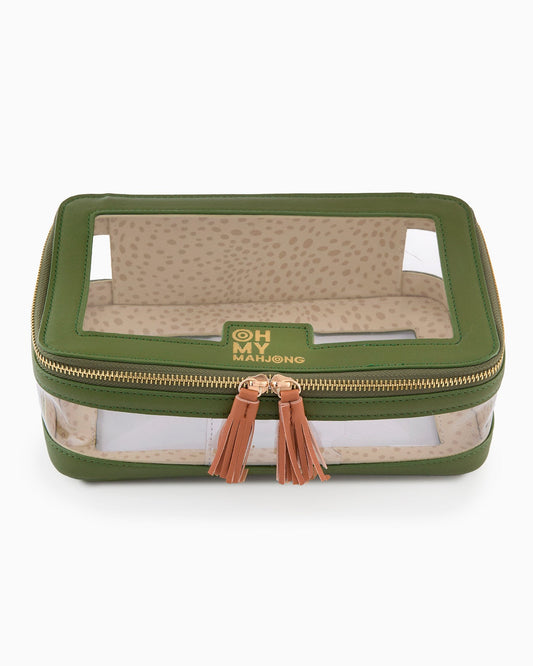 Oh My Mahjong Tile Storage Bag | Olive