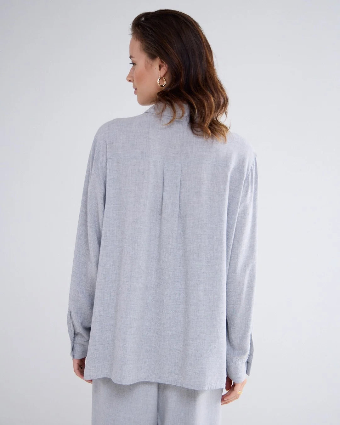 Mist Gray Blouse