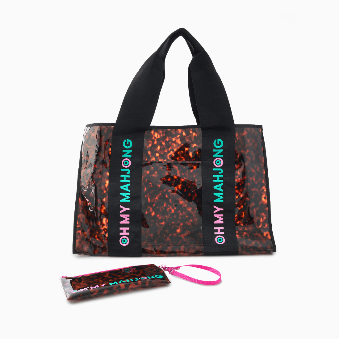 Oh My Mahjong Beach Bag | Tortoise