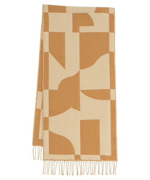 Echo Carmel Geo Double Face Jacquard Scarf