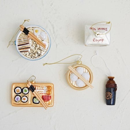 Creative Co-op Holiday Ornaments