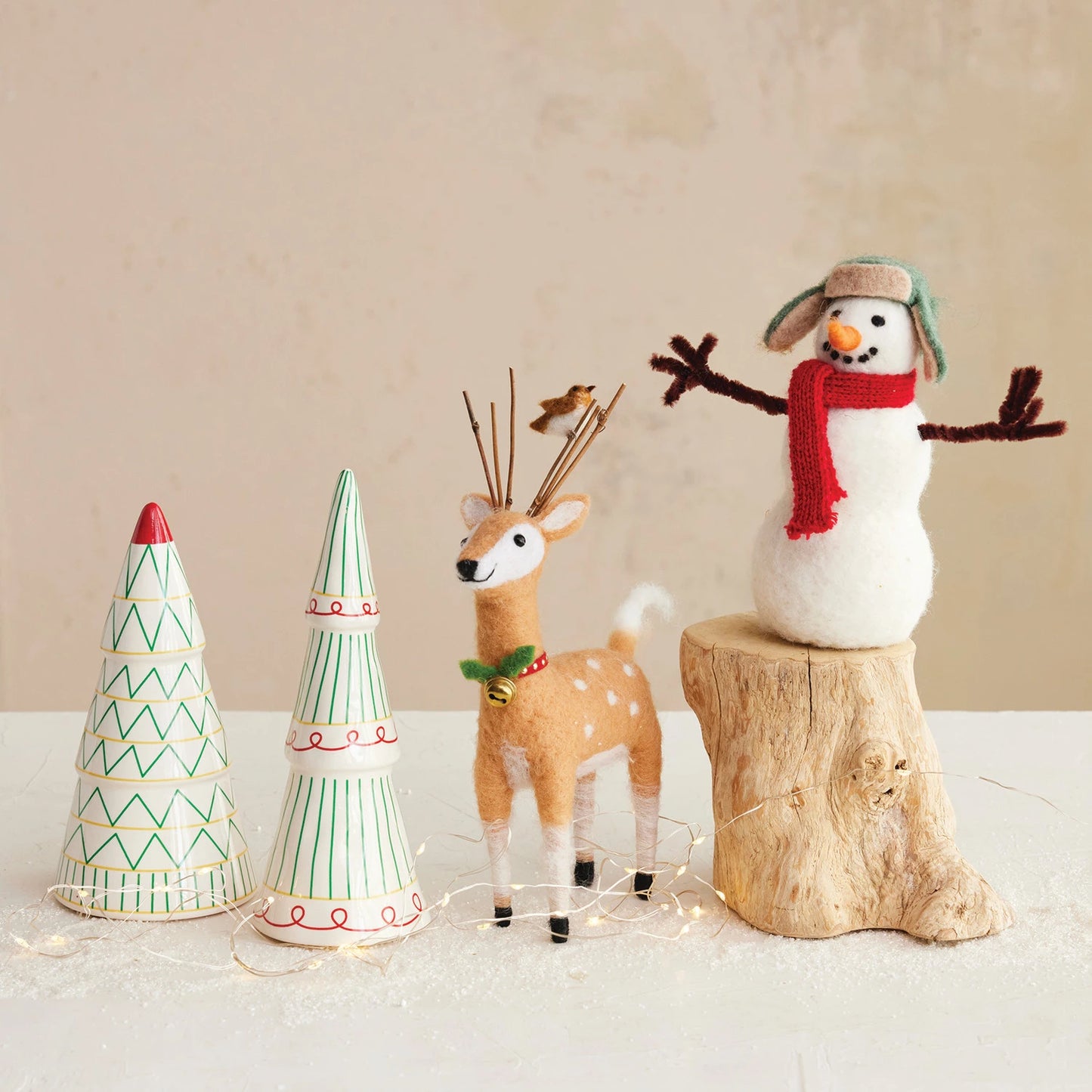 Ceramic Tree with Pattern