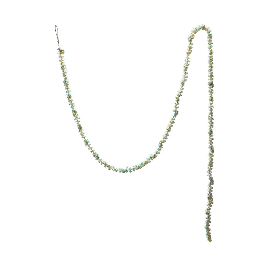 Multicolor Glitter Foam Garland