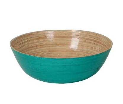 Bamboo Classic Bowl: Turquoise