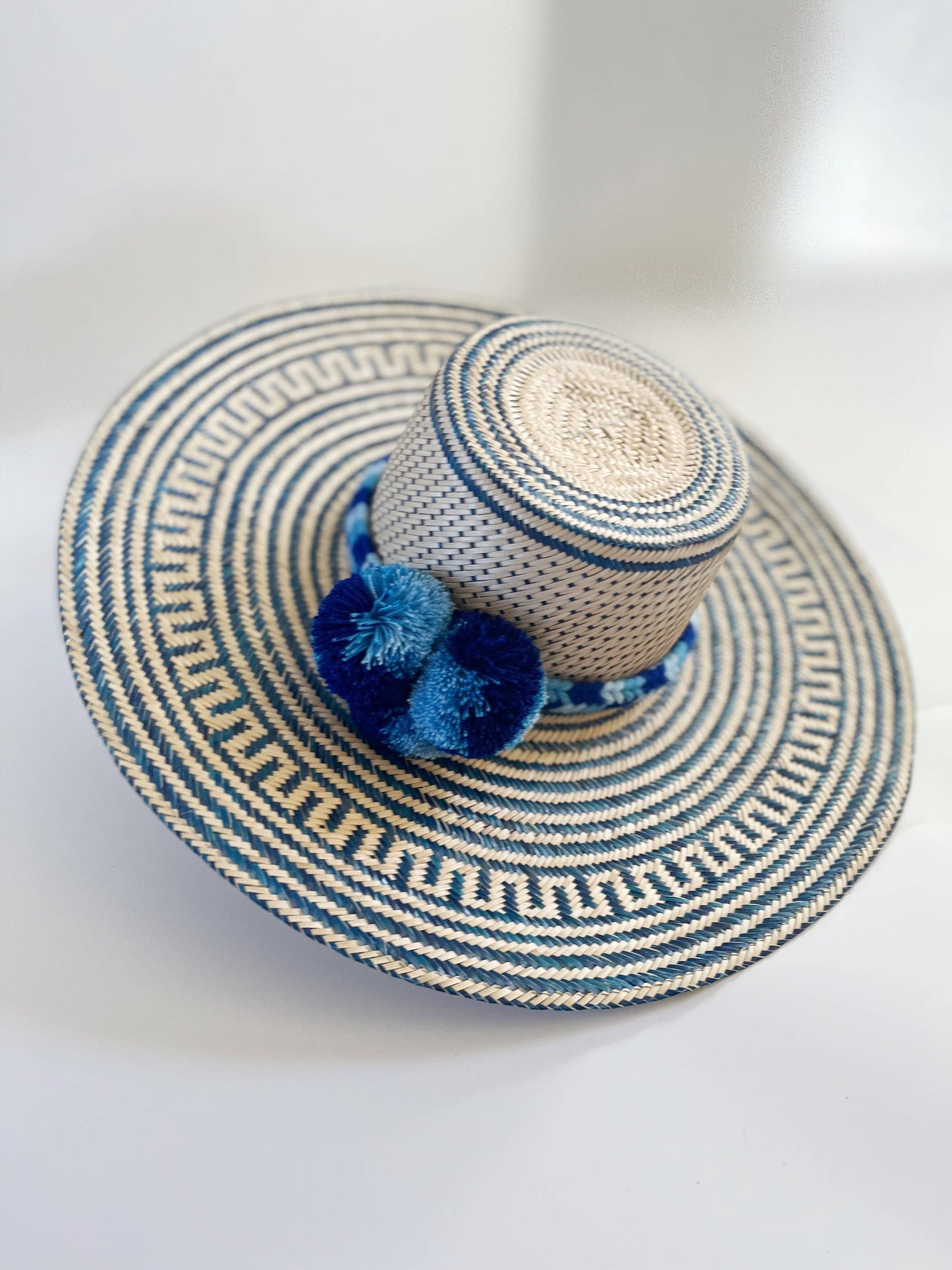 Modern 'Avalon' Woven Straw Sun Hat - Sustainable - Handmade