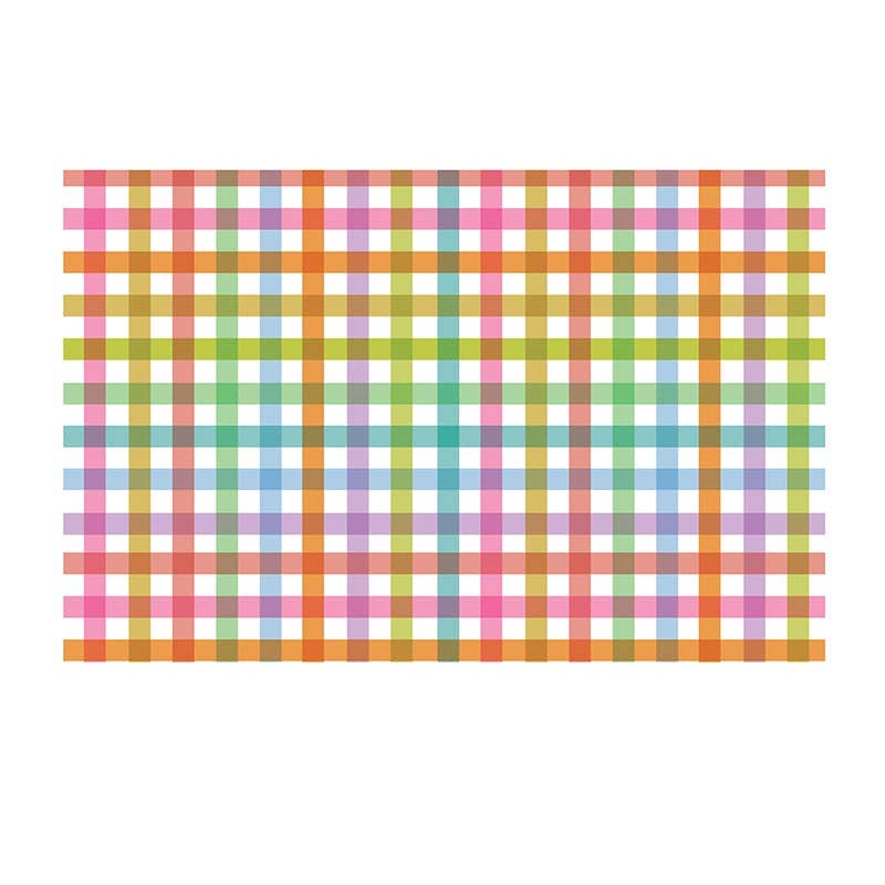Gingham Paper Placemats