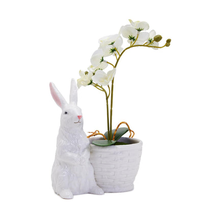 Bunny With Basket Cachepot