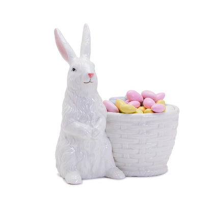 Bunny With Basket Cachepot