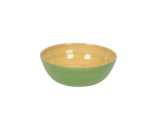 Bamboo Salad Bowl: Pastel Green