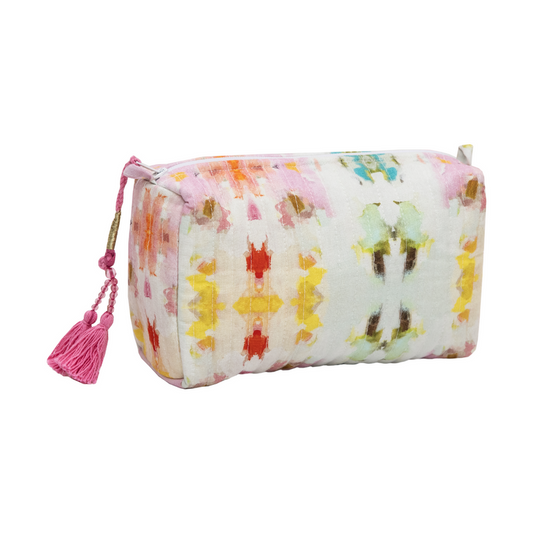 Small Giverny Multi Color Cosmetic Bag