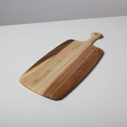 Acacia Tapered Serving Board w/ Rounded Handle