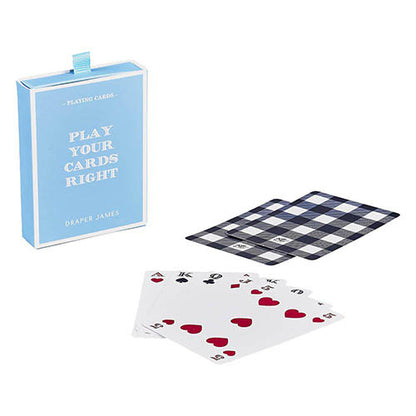 Gingham Playing Cards