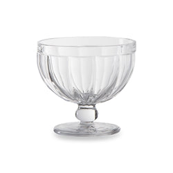 Clear Chelsea Footed Icecream Bowl