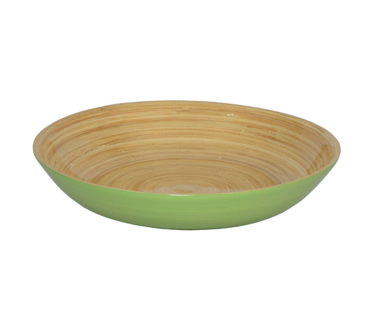 Bamboo Fruit Bowl: Pastel Green