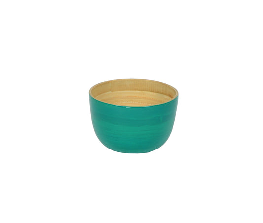 Bamboo Soup Bowl: Turquoise
