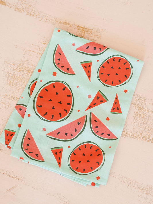 Watermelon Full Pattern Tea Towel