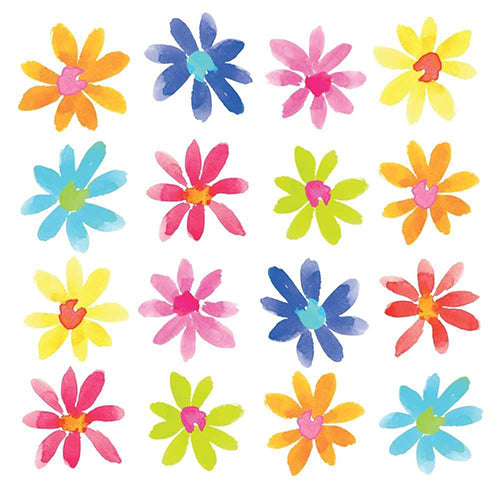 Colorful Flower Field Napkins
